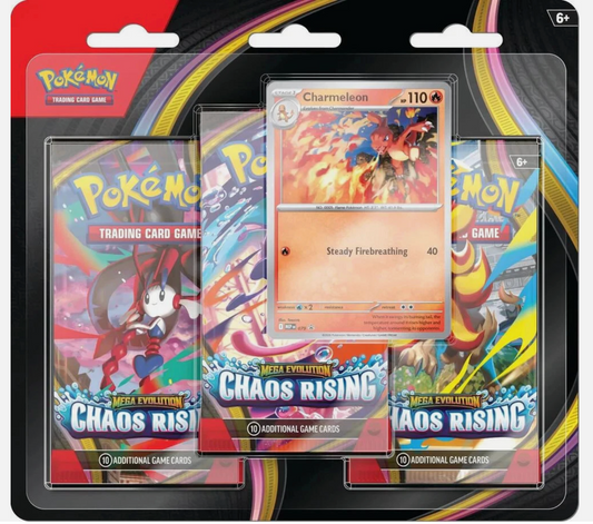 美版寶可夢卡牌 忍者飛旋 Chaos Rising 掛盒